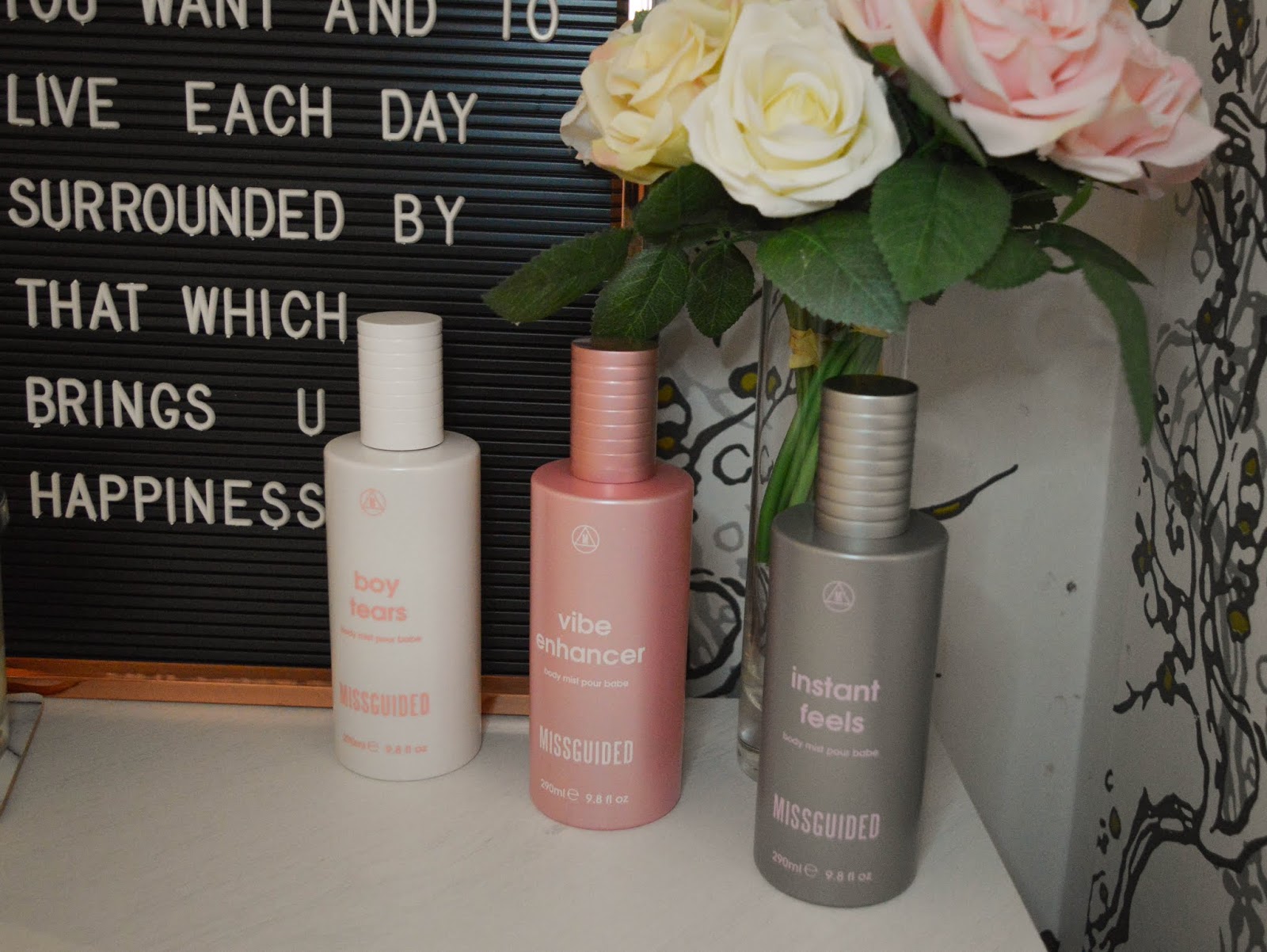 Missguided Body Mists