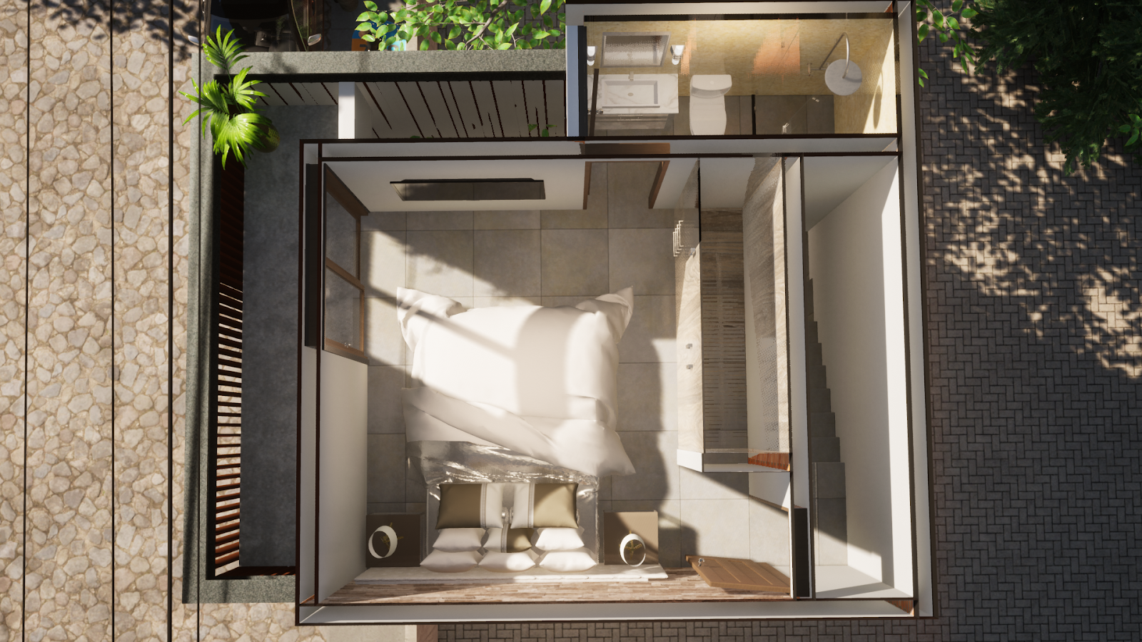 PLANO DE CASA DE 5 X 5 METROS - ArchTECH