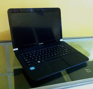 laptop second malang, laptop 2 jutaan, laptop toshiba c840 core i3 sandybridge