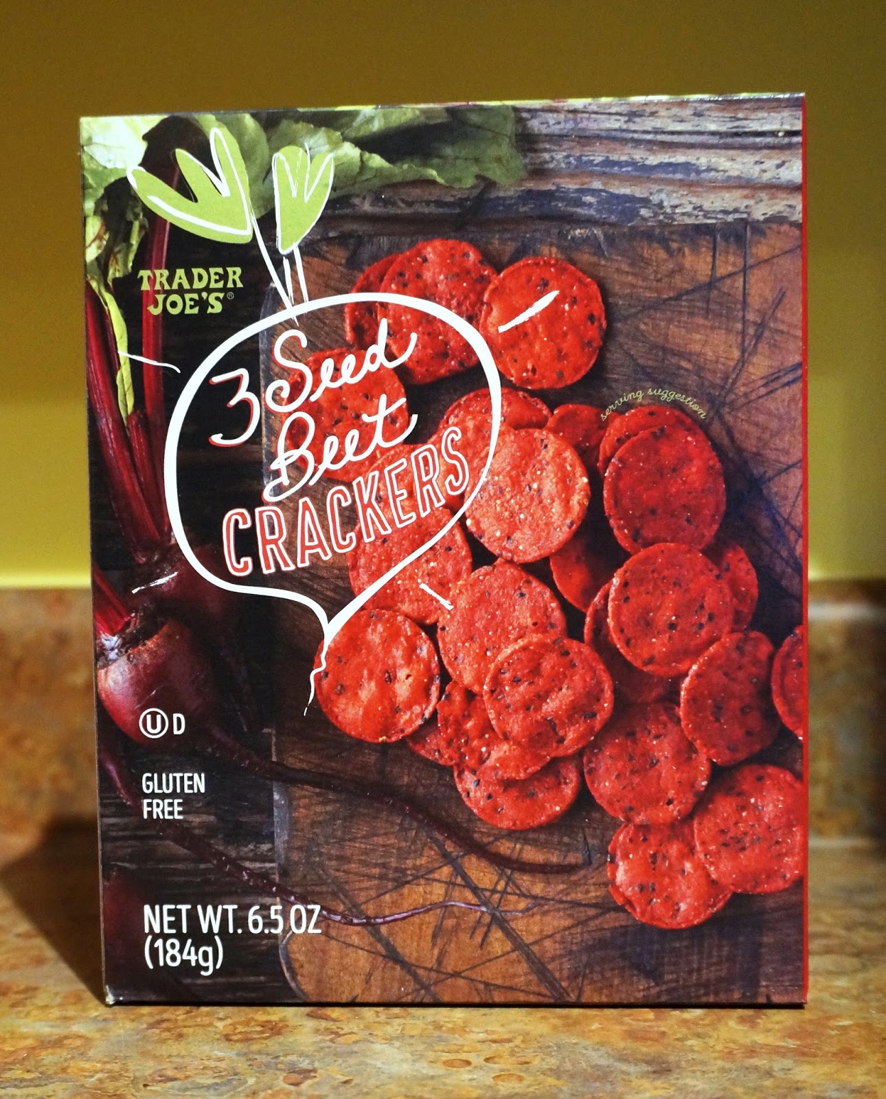 Exploring Trader Joe's Trader Joe's 3 Seed Beet Crackers