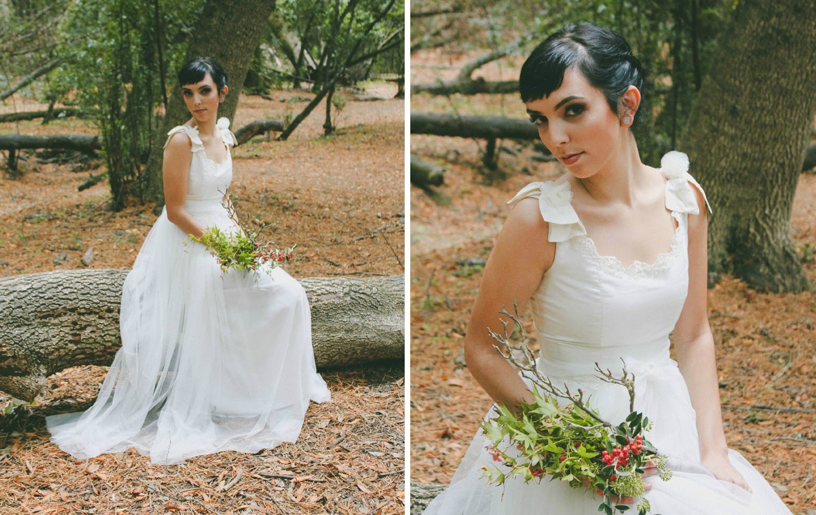 BRIDE CHIC: AUTUMN CHAMPAGNE TEA IN THE WOODS