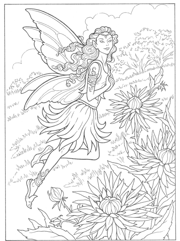 fairy mandala coloring pages - photo #7