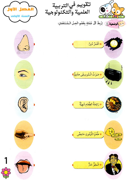 تقويمات الفصل الأول للسنة الأولى ابتدائي في نشاط التربية الإسلامية+ التربية المدنية + التربية العلمية والتكنولوجية 7 تقويمات الفصل الأول للسنة الأولى ابتدائي في نشاط التربية الإسلامية+ التربية المدنية + التربية العلمية والتكنولوجية 7