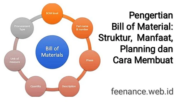 Pengertian Bill of Material Cara Membuat Bill of Material