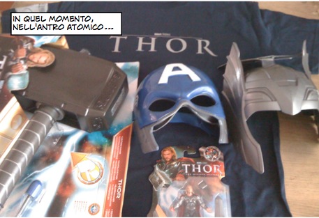 THOR 2011 Martello ROTTO Marvel Action Figure