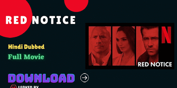 Red Notice (2021) Hindi Dubbed Full Movie Download Blu-Ray Hd