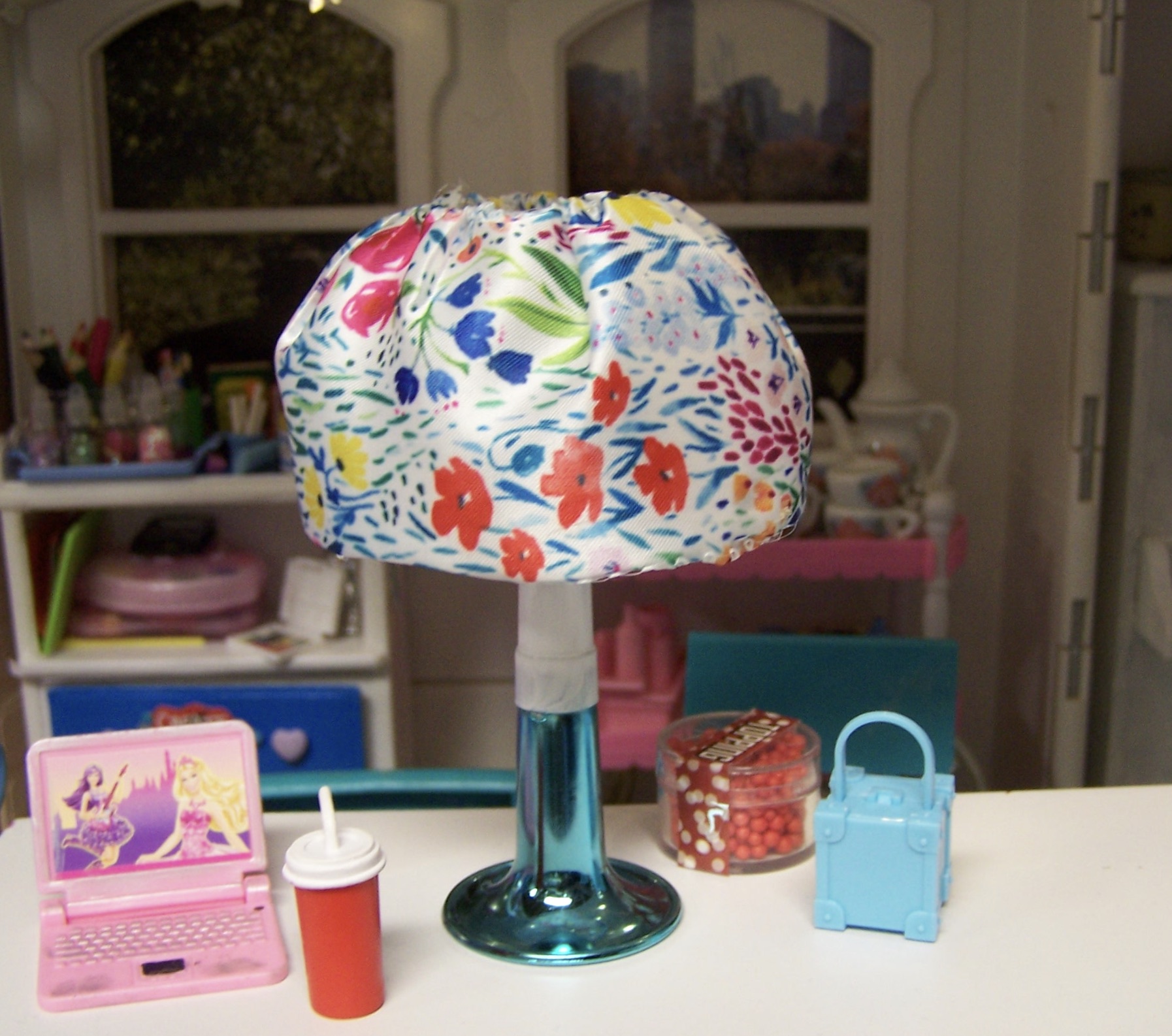 BarbieOldNewGreenRedo DIY Doll Lamps Playscale 16
