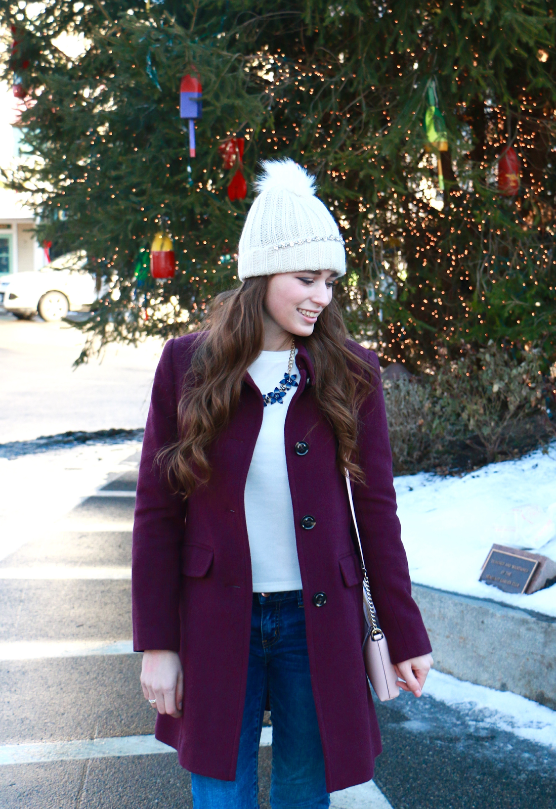 Winter Style in Maine. Southern Belle in Training