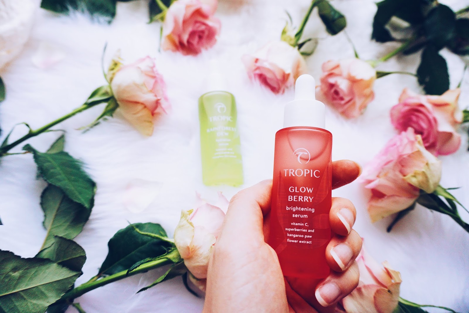 New for AW19 Tropic Skincare 'Glow Berry' &' Rainforest Dew' Serums