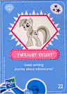 My Little Pony Wave 4 Twilight Velvet Blind Bag Card