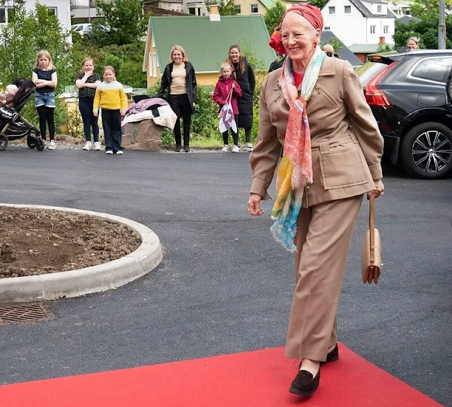 Queen Margrethe of Denmark is making an official visit to the Faroe Islands between the dates of July 15 and 19