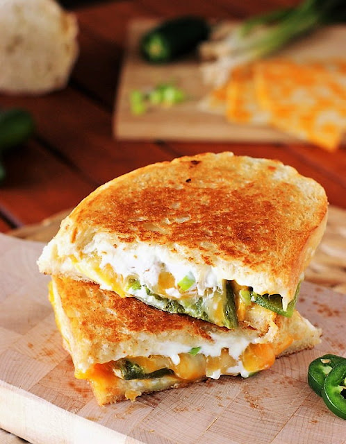 Jalapeño Popper Grilled Cheese