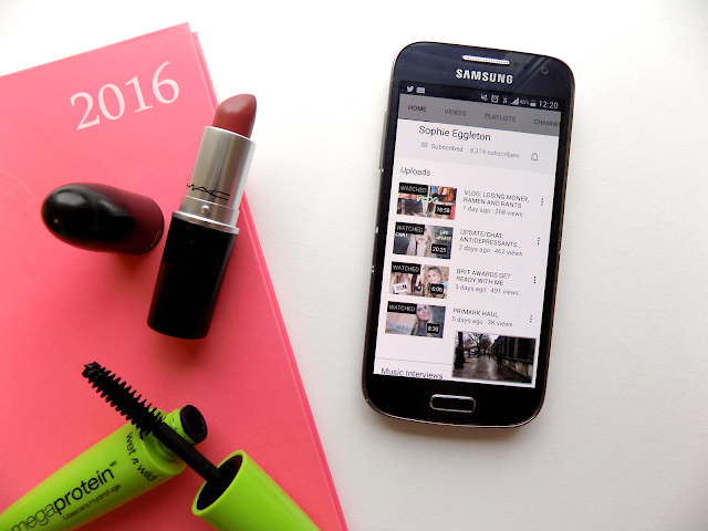 MAC Twig lipstick, Wet 'n' Wild mascara flatlay