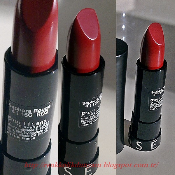 Alışveriş 38 Yeni Ruj 5 Sephora Rouge 4115c R02 Courtisane
