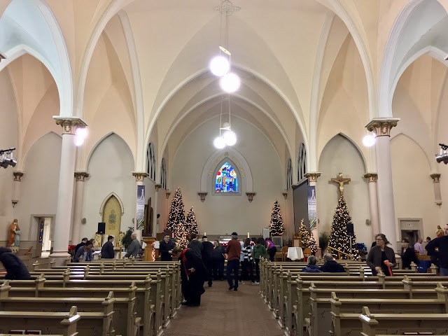 Large Cathedral style St. Joseph on St. Joseph Blvd in Orleans has great acoustics