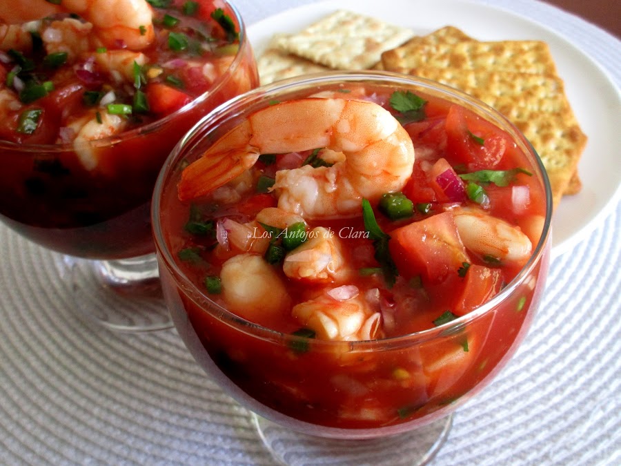 Ceviche de langostinos