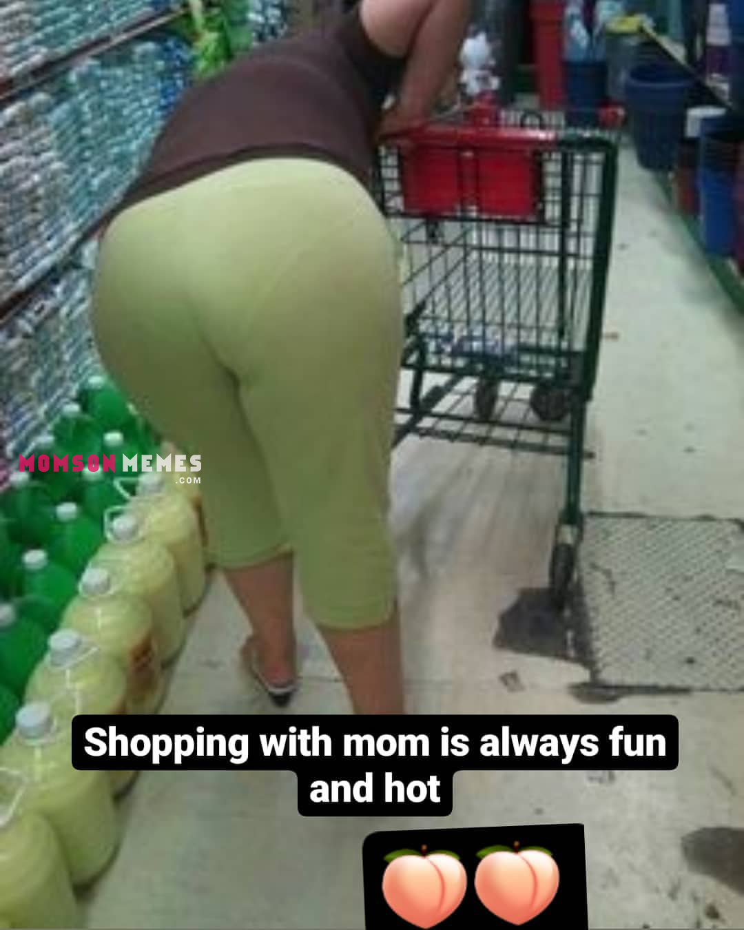 Shopping with mom is always fun!