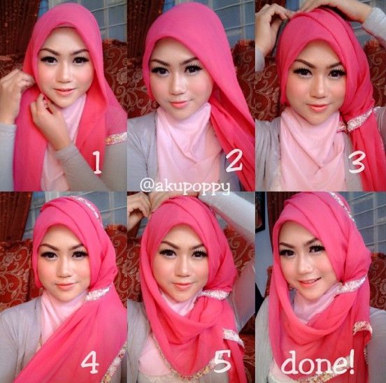 Konsep 40+ Tutorial Hijab Pashmina Untuk Kebaya Modern