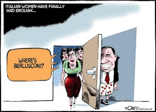 Berlusconi e as mulheres italianas