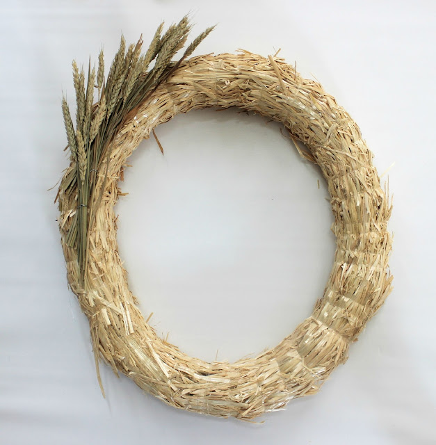 wheat wreath diy