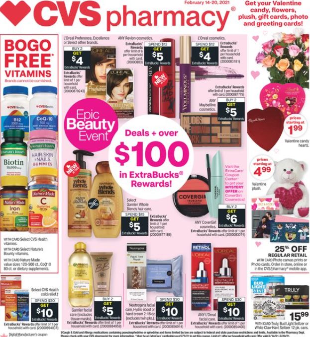 CVS Weekly Ad Preview 2-14-2-20
