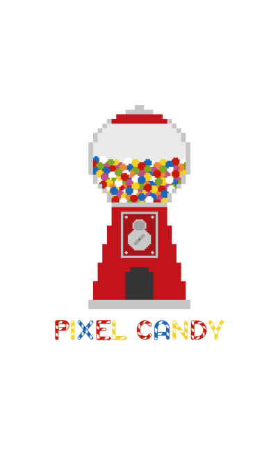 PIXEL CANDY RED