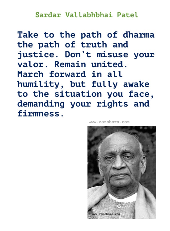 Sardar Vallabhbhai Patel Quotes. Sardar Vallabhbhai Patel Jayanti, Inspirational Thoughts, Sardar Vallabhbhai Patel Iron Man of India / Freedom Fighter, Sardar Vallabhbhai Patel slogan,biography,Sardar Vallabhbhai Patel speech,Sardar Vallabhbhai Patelessay