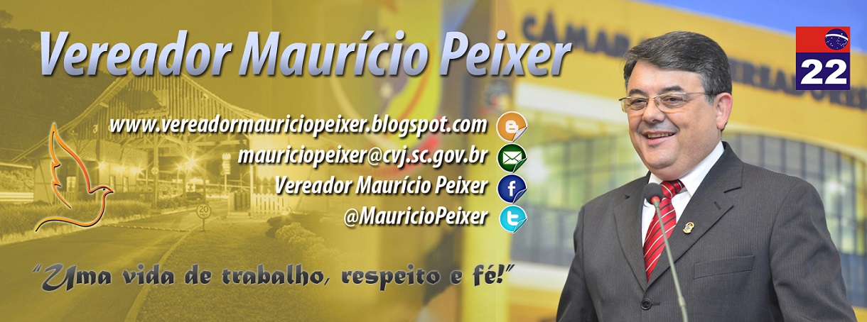 Vereador MAURÍCIO PEIXER