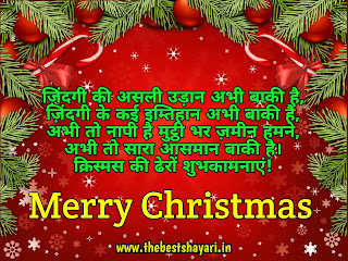 Merry Christmas shayari download