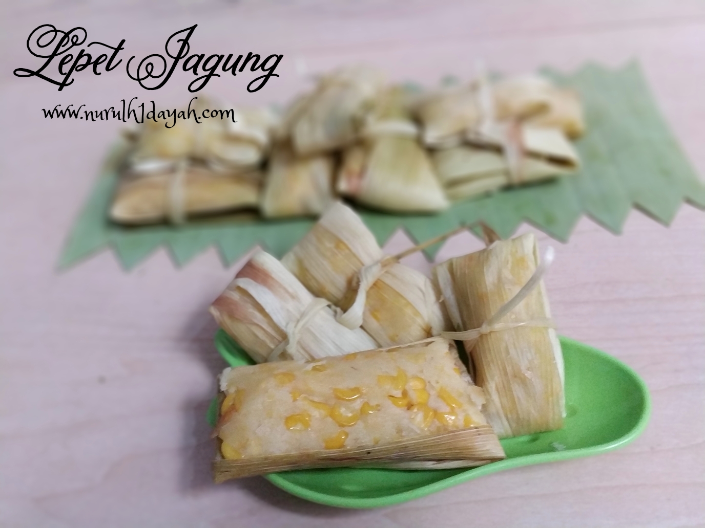 Lepet Jagung Manis Legit, Gurih, Enak, Istimewa dan ...