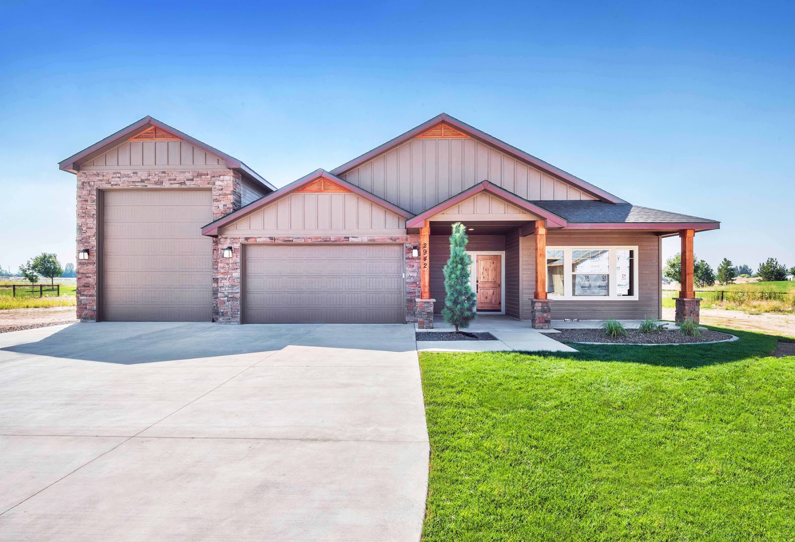 Intermountain West Homes, LLC The Springs with RV Garage and Bonus