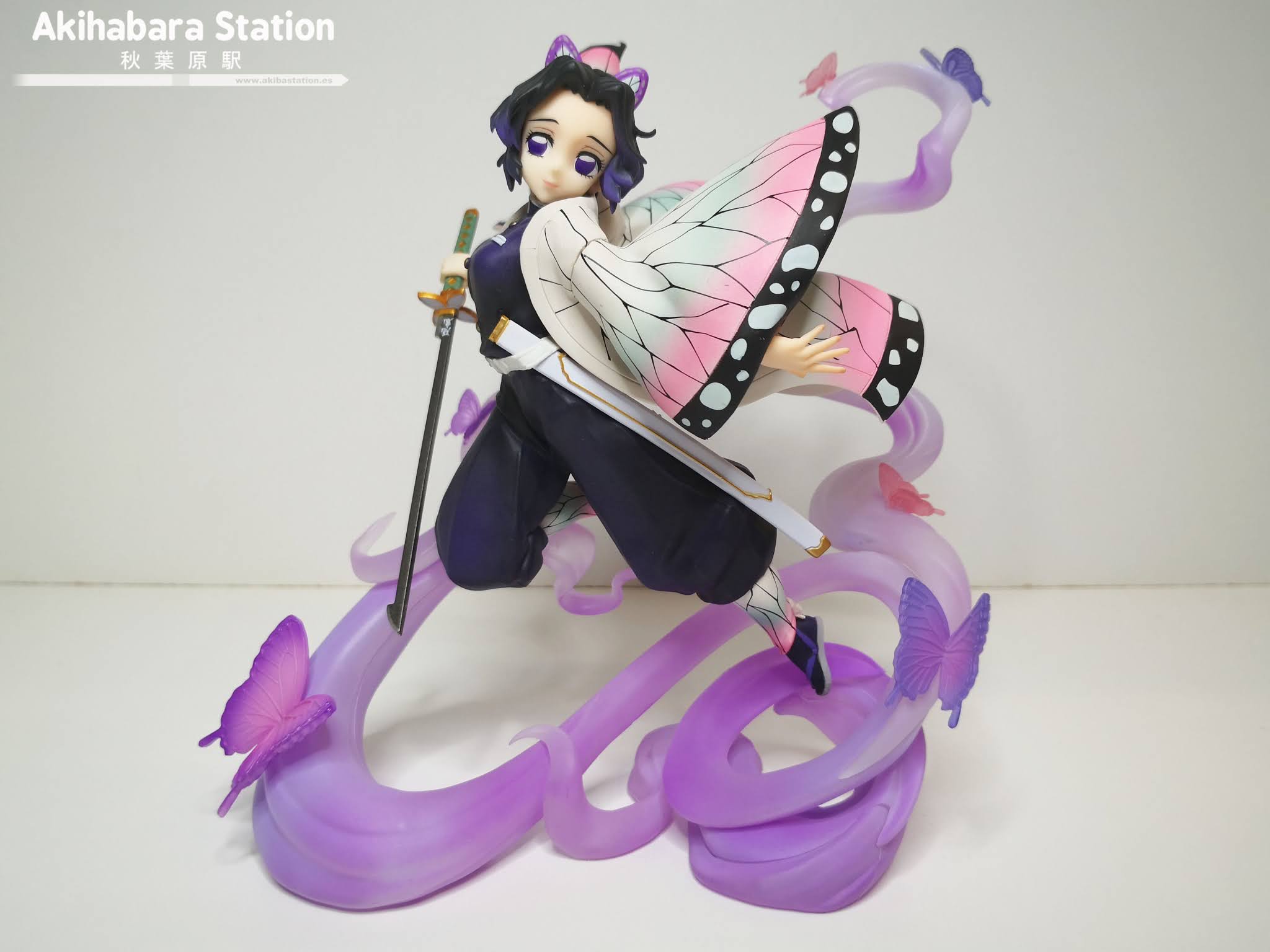 Figurine Shinobu Kocho - Demon Slayer (Tueur De Démons) - Série Tamashii Nations, Bandai Spirit - Neuf Sous Blister