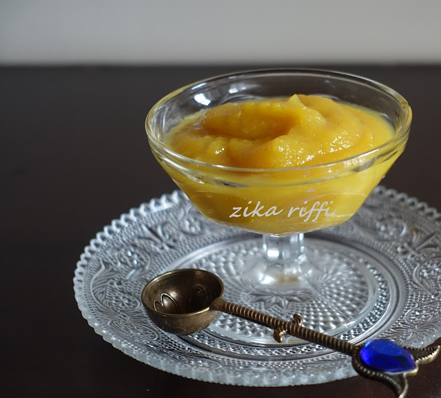 COMPOTE DE POIRES ET DE COINGS