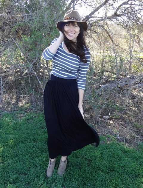 If I Must Say So: Style Post: Feathered Hat and Maxi Skirt