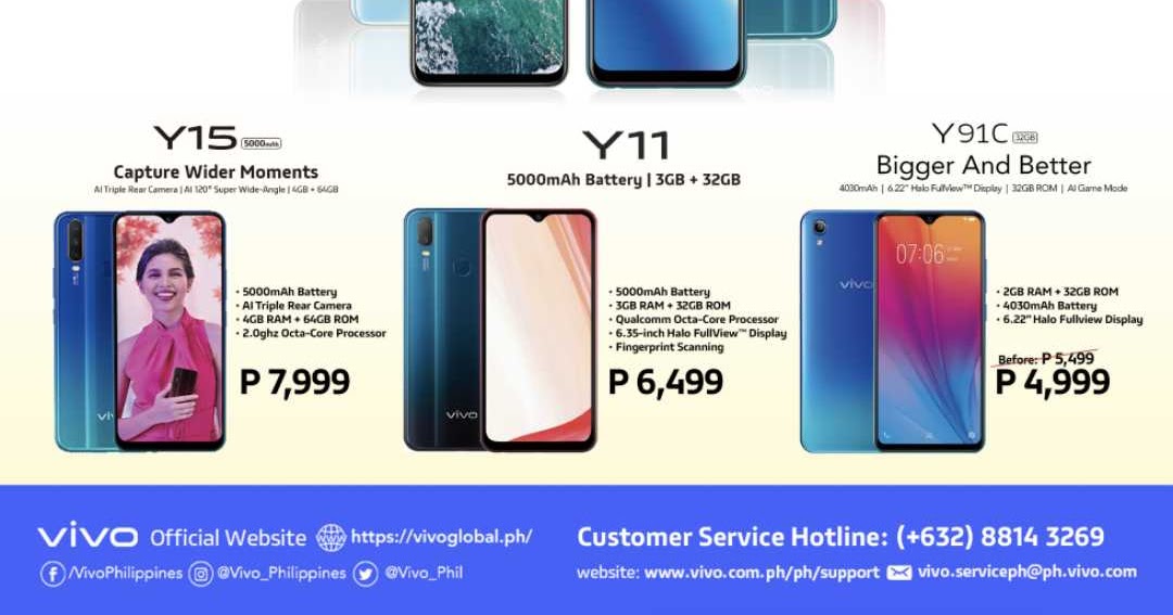 vivo Y Series phones now at much affordable. Gizmo Manila