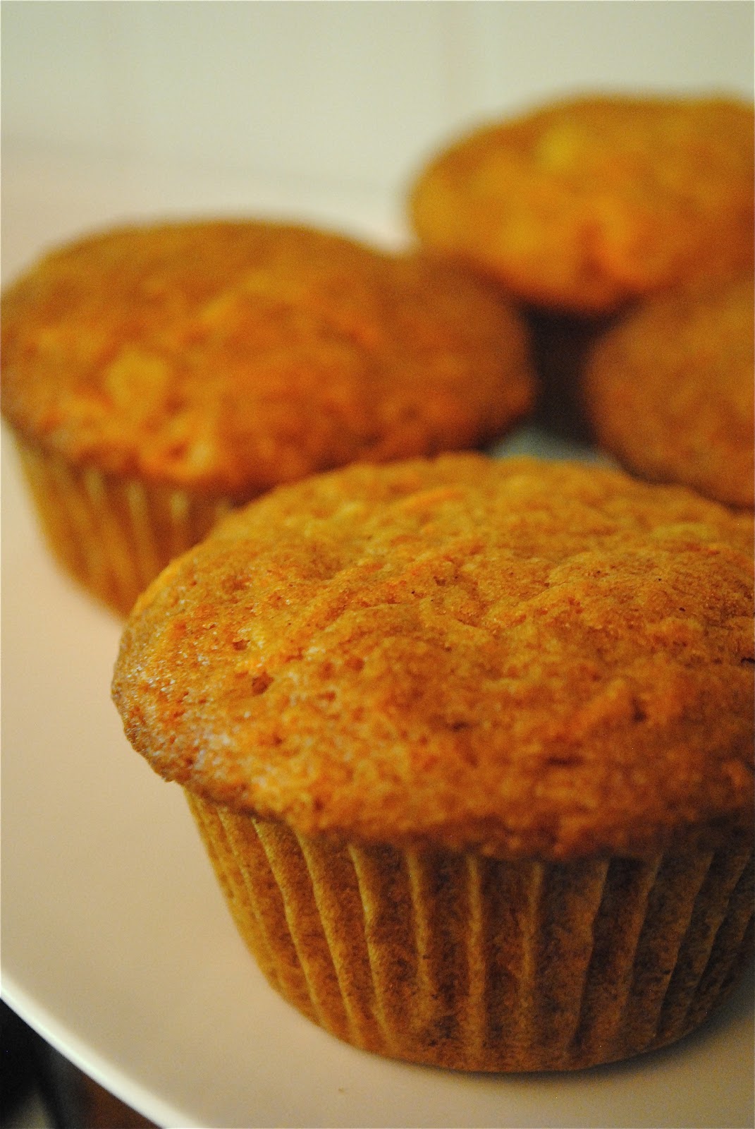 For the Love of Food Carrot Pineapple Muffins