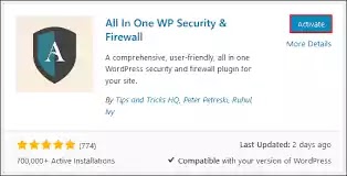 5. All In One WP Security & Firewall