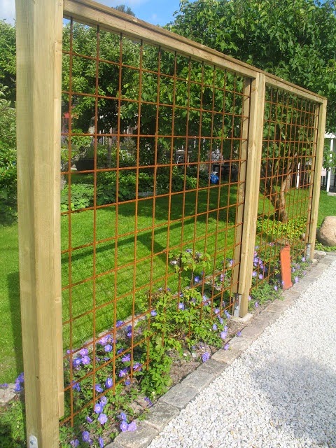 Trellis of rebar | A Collection of Photos