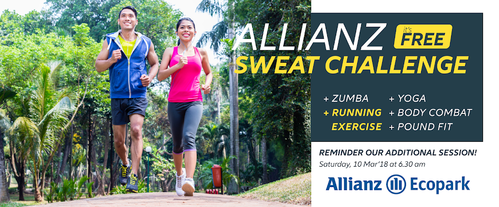 Allianz Sweat Challenge - Running Exercise • 2018 Allianz Sweat Challenge - Running Exercise • 2018