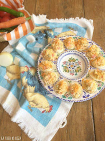 Huevos rellenos con arroz huevos-de-verano-rellenos-con-arroz-blanco