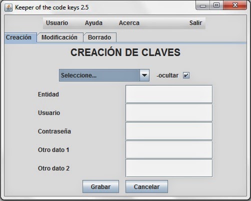 Java works and web development: Keeper of the code keys, una utilidad ...