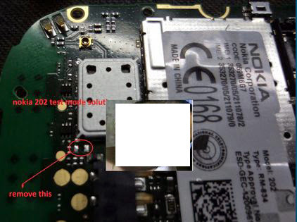 repair helps nokia 202 test mode solution