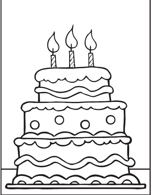 10 Gambar Mewarnai Kue Ulang Tahun Paling Dicari Vrog - vrogue.co