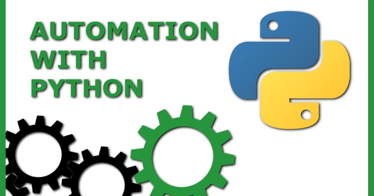How to do automation with python programing
