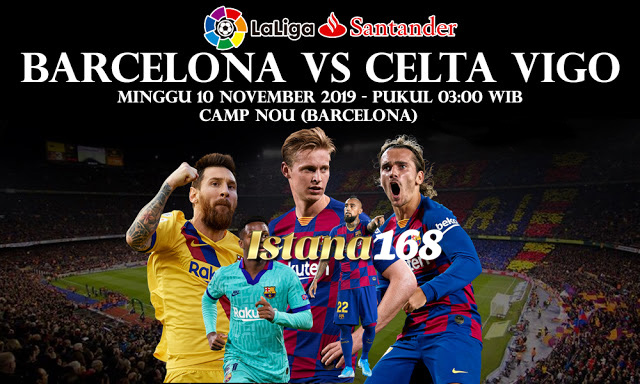 Prediksi Barcelona vs Celta Vigo 10 November 2019