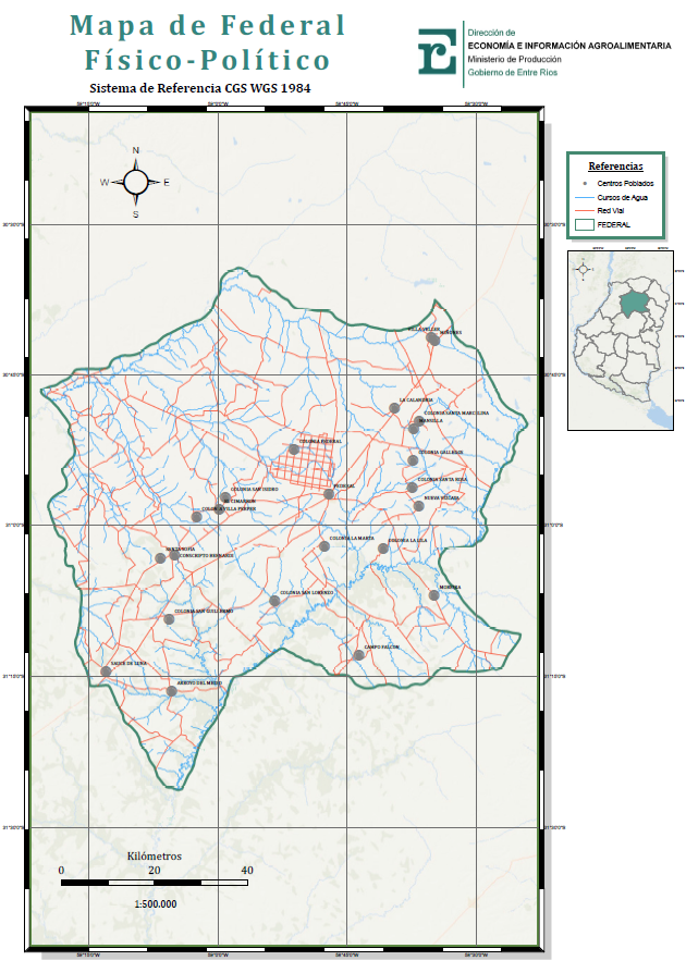 Mapas Físico-Políticos ~ Dirección de Economía e Información ...
