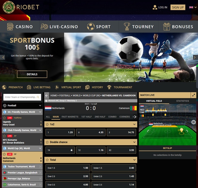 Riobet Live Bets