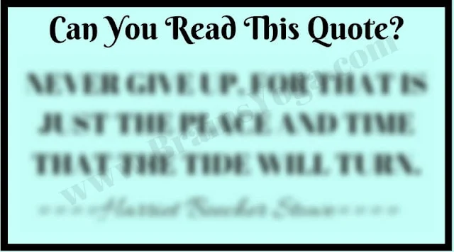 Blur Reading Challenge Riddle