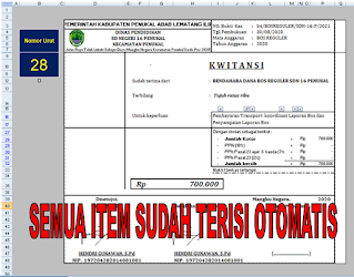 Aplikasi Kwitansi Laporan Dana Bos Terbaru Terbilang Otomatis Darisd Com Sumber Informasi Pendidikan Indonesia