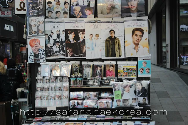 kpop items for sale in Korea